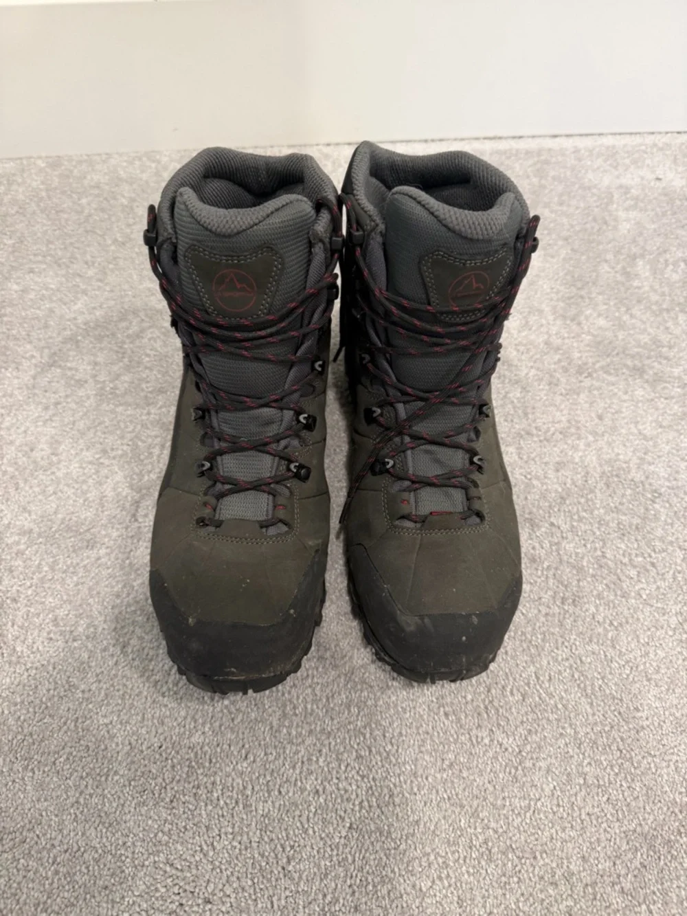 La Sportiva Men's Olive Green Hiking Boots with Black Toe Caps - Picture 1 of 6